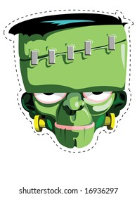 Cut Out And Keep Frankenstein Mask