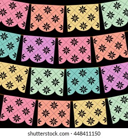 Cut Out Paper Composition