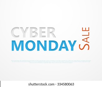 Cut out the paper lettering for black friday. Papercut concept vector illustration