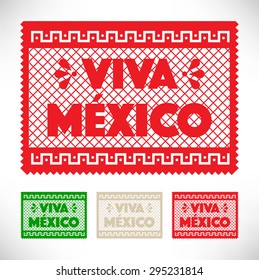 Cut Out Paper - Viva Mexico