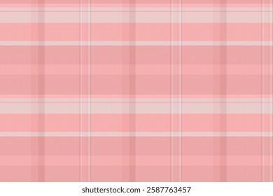 Cut out seamless tartan texture, youth textile vector check. Sexy fabric pattern background plaid in red and light colors palette.