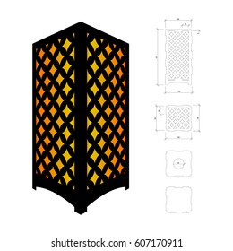 Download Lantern Die Cut Stock Vectors Images Vector Art Shutterstock