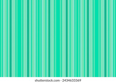 Cut out textile vertical seamless, vintage lines stripe vector. Shabby background fabric texture pattern in teal and light colors.