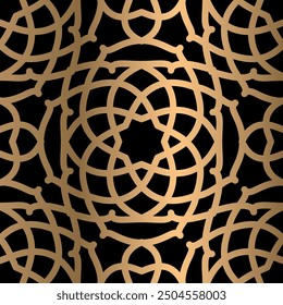 Cut panels Collection, Abstract geometric patterns, islamic pattern, Cnc Router Design Foamsheet, Acrylic and CNC Machine Cutting,geometric pattern gold black, EPS File.