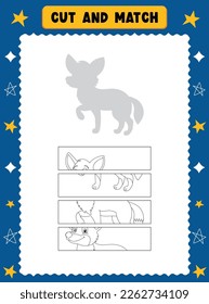 Cut and paste, cut and glue, cut and match