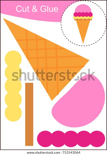 Best Images Of Cut Ice Cream Worksheets Cut And Paste Worksheets ...