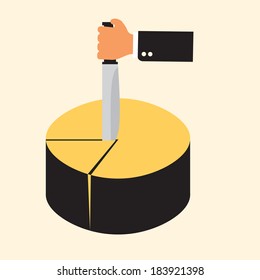 cut pie - share profit