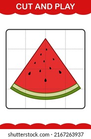 Cut and play with Watermelon