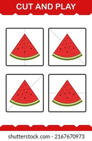 Cut and play with Watermelon