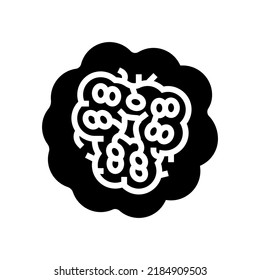 cut pumpkin from above glyph icon vector. cut pumpkin from above sign. isolated symbol illustration