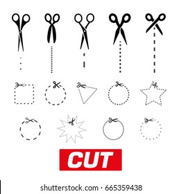 Cut, Scissor cut