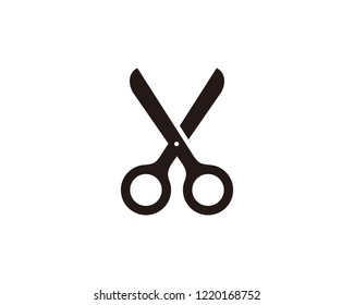 Cut scissor icon