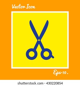 Cut or Scissor Icon. Eps-10.