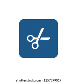 Cut scissor icon sign symbol