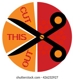 Cut this out.
Graphical representation of a specific thematic nature in the accompanying text.