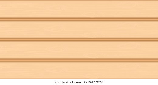 Ilustración vectorial de fondo gráfico de paneles de madera cortada. Patrón de textura de madera blanqueada.