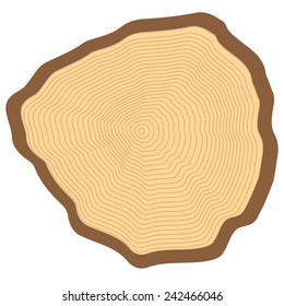 Cut of a tree.