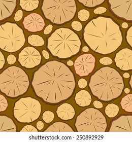 Cut of a tree.
