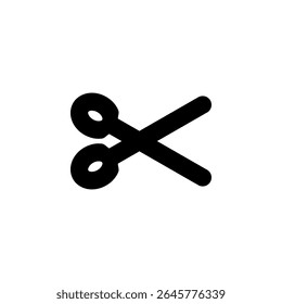 cut, trim, scissor tool icon