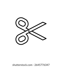 cut, trim, scissor tool icon