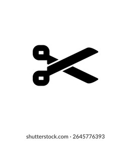 cut, trim, scissor tool icon