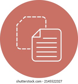Cut vector icon. Can be used for printing, mobile and web applications.
