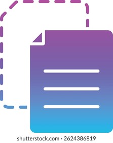 Icono de Vector de corte. Se puede utilizar para aplicaciones de impresión, móviles y de Web.