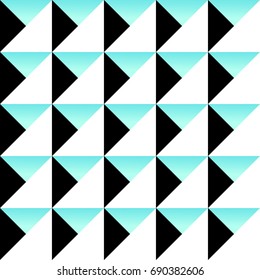 Cute 80's style seamless geometric pattern
