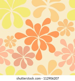 Cute abstract autumn pattern