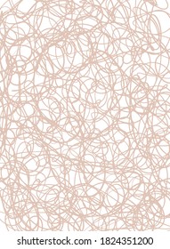 cute abstract background created with chaotic lines for cards, banners, prints, social media posts' templates, posters, etc. EPS 10