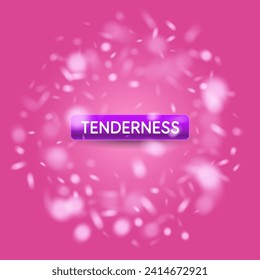 Cute abstract background. A romantic message. Elements for the design. Vector illustration.
