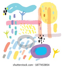 Recorte de fondo abstracto,Dibujo a mano de un lindo patrón abstracto,Vector gráfico,Vector moderno de moda,Grunge, patrón de textura para impresiones textiles.