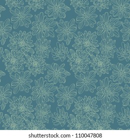 Cute abstract beauty blue background illustration for seamless pattern, colorful wallpaper texture, useful postcard, paper, scroll wall, gift, doodle desk, paint, repeating illustration vector eps 8