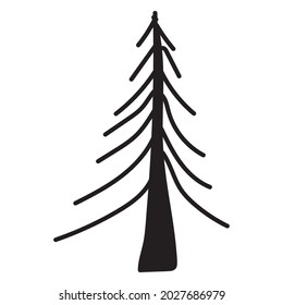 cute abstract conifer pine fir christmas needle tree