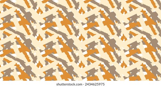 Cute abstract contemporary seamless pattern. Hand drawn unique print with randomly spots and dots and lines. Templates for celebration, ads, branding, banner, cover, label, poster, sales

