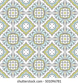 Cute abstract contemporary tile seamless pattern. Can be used for wallpaper, cover fills, web page background, surface textures.