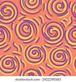 diseño abstracto lindo diseño moderno hecho a mano patrón ininterrumpido