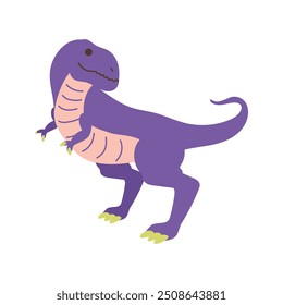 Niedliche abstrakte Dinosaurier-Illustration - Tyrannosaurus Rex