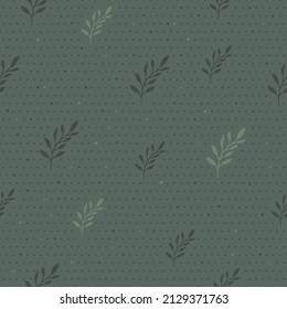 Cute abstract floral design. Modern vector pattern for fabric, wrapping paper, flyer, cover .