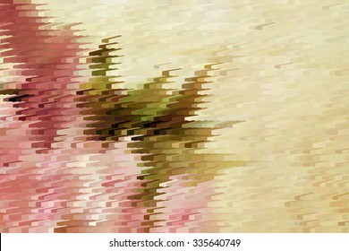 Cute abstract golden feminine pattern for a festive textures