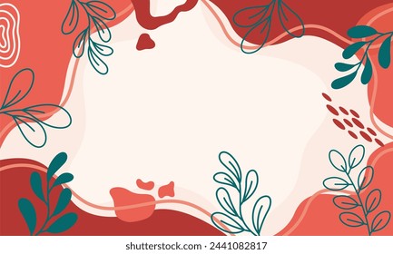 cute abstract minimalist flat colorful baground