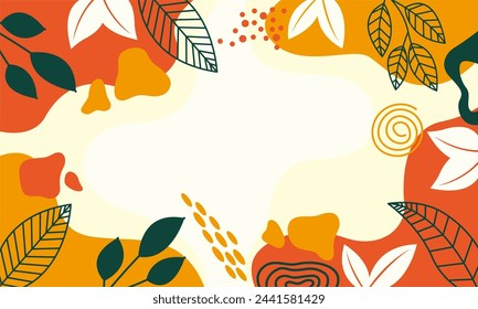 cute abstract minimalist flat colorful backgroud