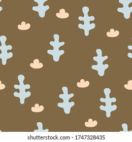 Cute abstract minimalistic pattern in Scandinavian  style. For textiles, wallpapers, designer paper, etc
