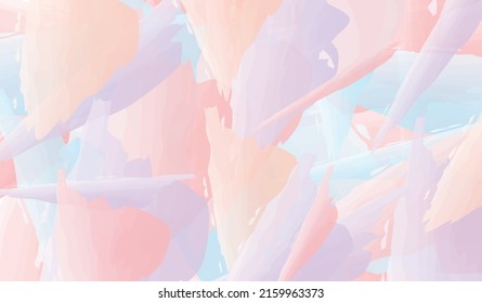 cute abstract soft blue, pink, and purple color background. artsy pastel colors space. watercolor ink splash wallpaper. contemporary artwork. beauty concept.