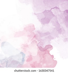 Cute Abstract Splash Watercolour Background