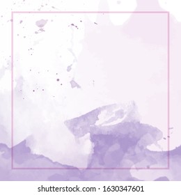Cute Abstract Splash Watercolour Background
