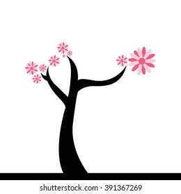 Cute Abstract tree