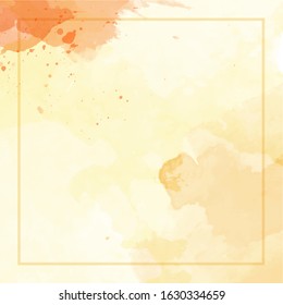Cute Abstract Watercolour Splash Background