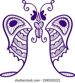 cute abstract wonderful unusual butterfly