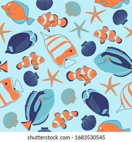 Cute and adorable animals pattern